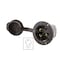 Ac Works Flanged Locking Inlet, 30 A, 250V AC, Screw Terminals, Black ASINL630P-FC - alternate 5